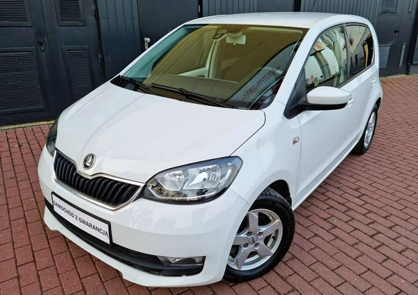 Skoda Citigo cena 37515 przebieg: 60500, rok produkcji 2018 z Konstancin-Jeziorna małe 301